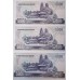 NORTH KOREA 2002 . FIVE THOUSAND 5000 WON BANKNOTES . CONSECUTIVE SIX